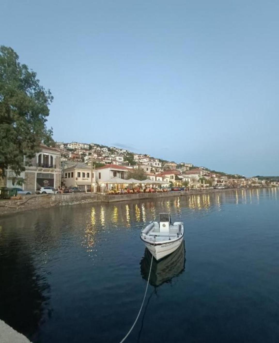فيلا Mesonisi Με Υπέροχη Θέα Στον Παγασητικό!! أفيسوس المظهر الخارجي الصورة